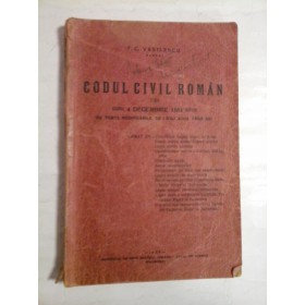 CODL CIVIL ROMAN - I.C. VASILESCU